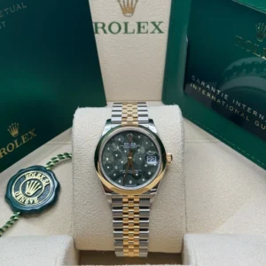 RLX Datejust m278243-0031/0032 31mm Green Dial watch