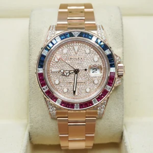 RLX GMT-Master II 40mm 126755SARU-PAVE