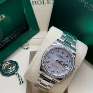 RLX Datejust 36mm 126284 Mother-of-Pearl Dial Oyster Bracelet