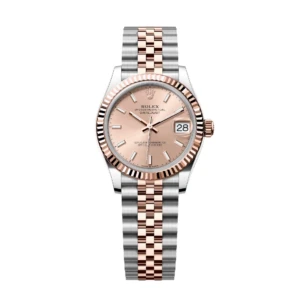 RLX Datejust m278271-0009/0010 Rose 31mm Dial Oyster Bracelet Watch