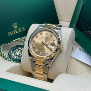 RLX Datejust 36mm 126233 Champagne Dial Jubilee Bracelet Watch