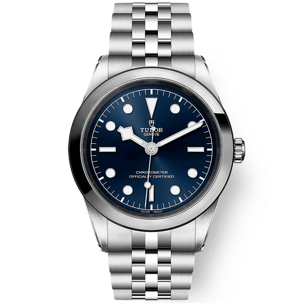【7A Quality】TUDOR Black Bay 41mm Blue Dial Men's Five-Link Bracelet Automatic Watch M79680-0002