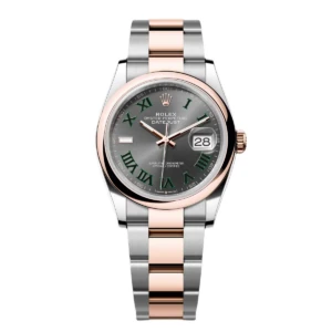RLX Datejust 36mm 126201 Slate Dial Jubilee Bracelet Watch