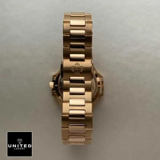 Patek Philippe Geneve7118-1200r-010 Gold Bracelet Replica closed clasp