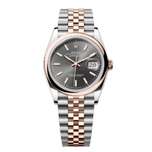 RLX Datejust 36mm 126201 Slate Dial Oyster Bracelet Watch
