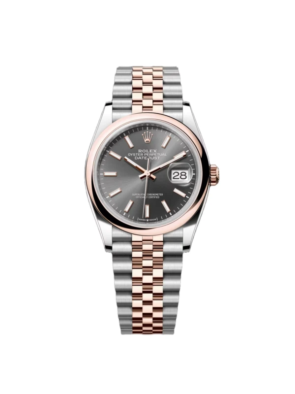 RLX Datejust 36mm 126201 Slate Dial Oyster Bracelet Watch