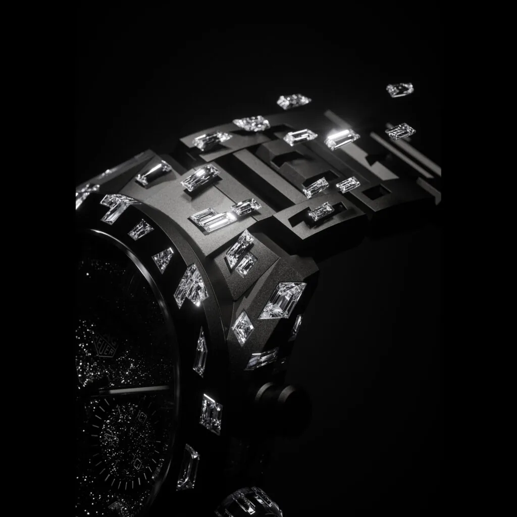 【7A Quality】TAG Heuer Carrera Tourbillon Nanograph Plasma Diamant d’Avant-Garde Automatic 44mm Aluminum CBN5A91.BZ0000