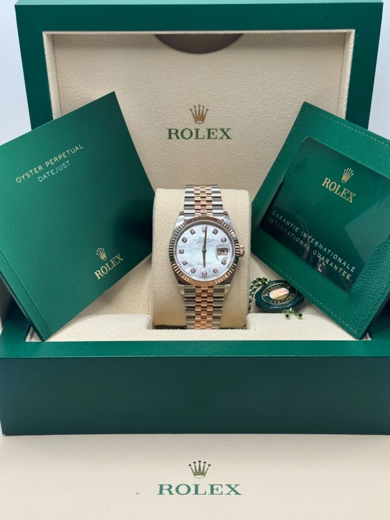 RLX Datejust 36mm 126231 Mother-of-Pearl Dial Jubilee Bracelet