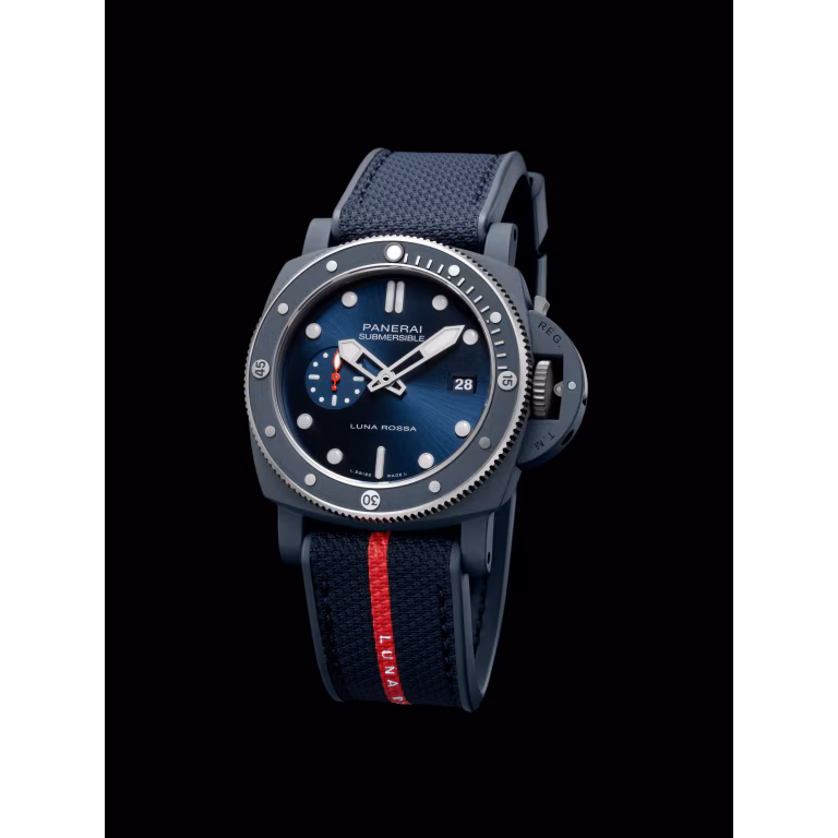 【7A Quality】Panerai Submersible QuarantaQuattro Luna Rossa Ti-Ceramitech™ 44mm PAM01466