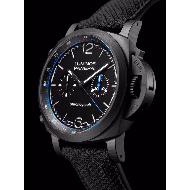 【7A Quality】Panerai Luminor Chrono Carbotech™ 44mm PAM01219