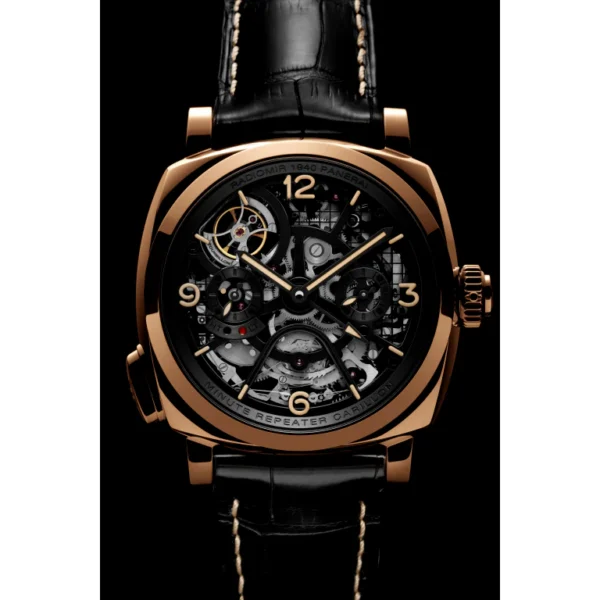 【7A Quality】Panerai Radiomir Minute Repeater Tourbillon GMT 49mm PAM00600