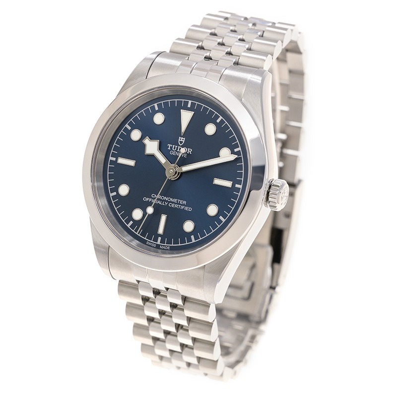 【7A Quality】TUDOR Black Bay 41mm Blue Dial Men's Five-Link Bracelet Automatic Watch M79680-0002