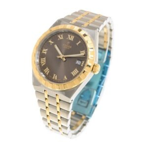 【7A Quality】TUDOR Royal 38mm Two-Tone Brown Roman Dial Automatic Bracelet Watch M28503-0007