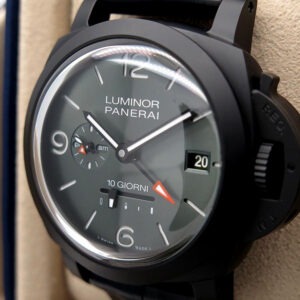 【7A Quality】Panerai Luminor Dieci Giorni GMT Ceramica 44mm PAM01483
