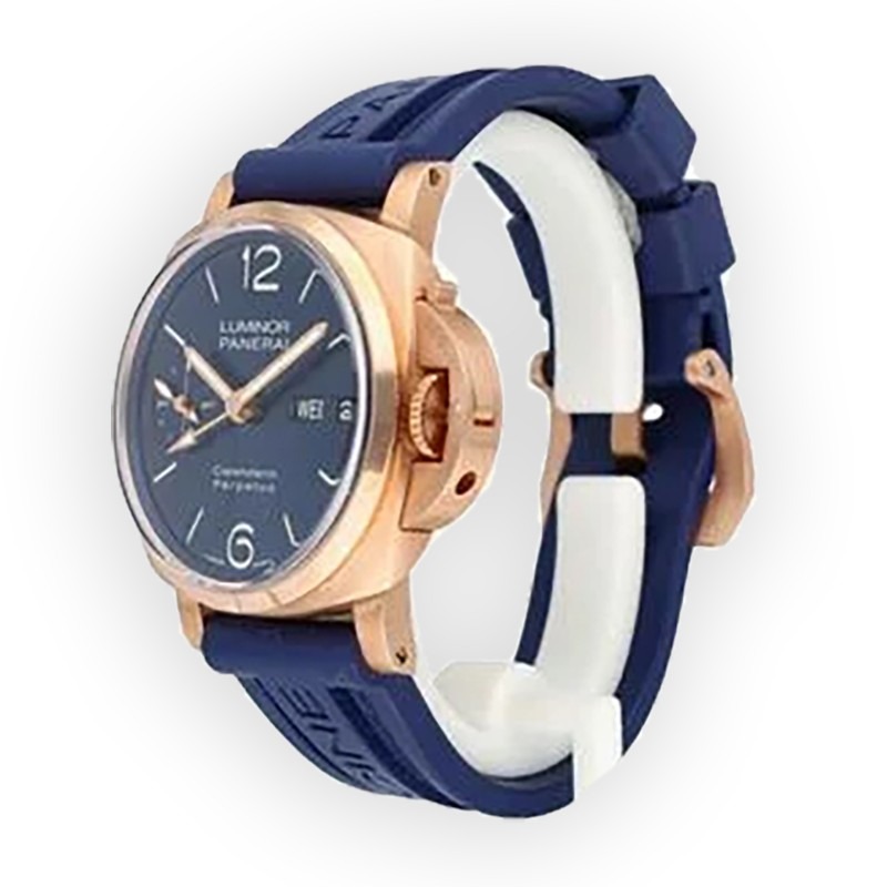 【7A Quality】Panerai Luminor Perpetual Calendar GMT Goldtech™ 44mm PAM00742