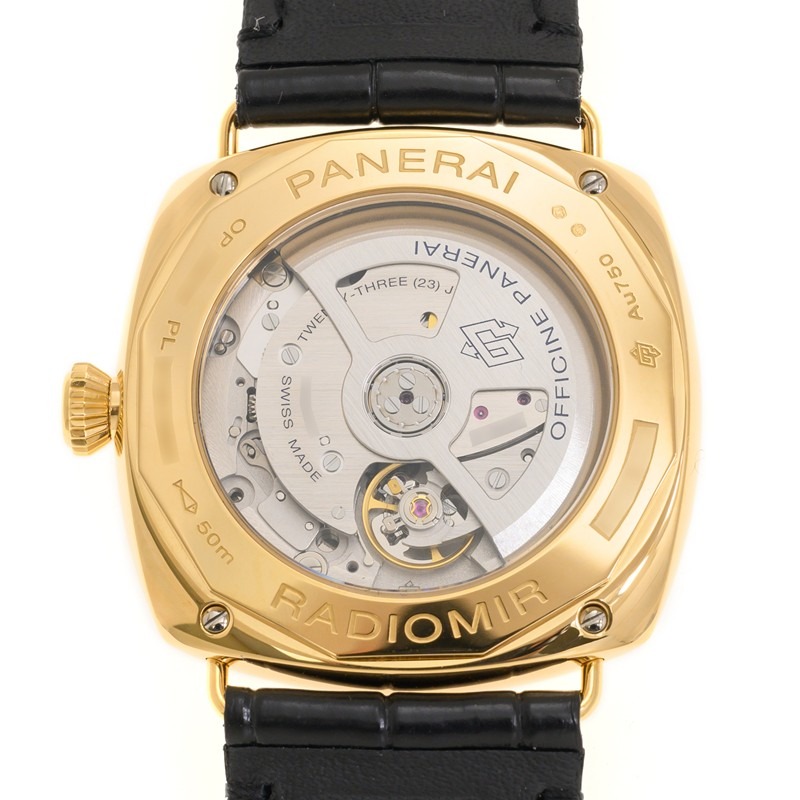 【7A Quality】Panerai Radiomir Quaranta Yellow Gold 40mm PAM01437