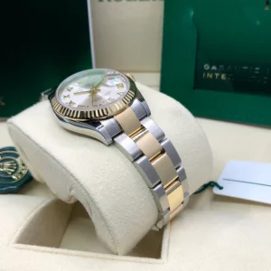 RLX Datejust m278273-0003/0004 31mm Silver Dial Stainless Steel and Yellow Gold Oyster Watch