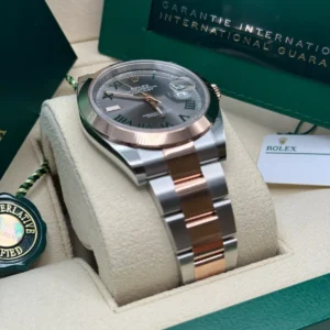 RLX Datejust 41mm 126331 Oyster Band Steel and Everose Gold Men’s Watch