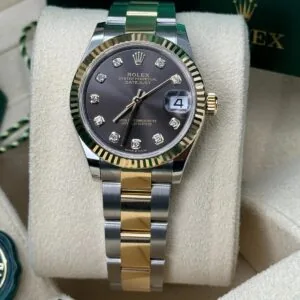 RLX Datejust m278273-0021/0022 31mm Dark Grey Dial Stainless Steel and Yellow Gold Oyster Watch