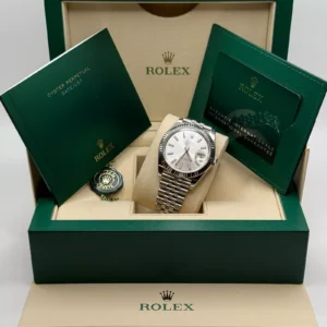 RLX Datejust 41mm 126334 Silver Index Jubilee Stainless Steel Mens Watch
