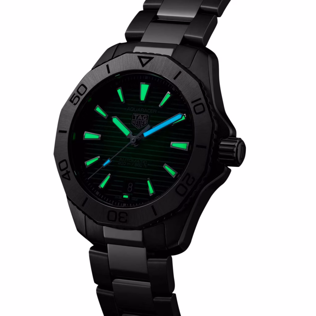 【7A Quality】TAG Heuer Aquaracer Professional 200 40mm Mens Watch Green WBP2115.BA0627