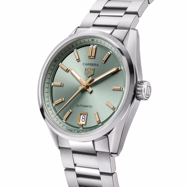 【7A Quality】TAG Heuer Carrera Date 36mm Unisex Watch Green WBN2312.BA0001