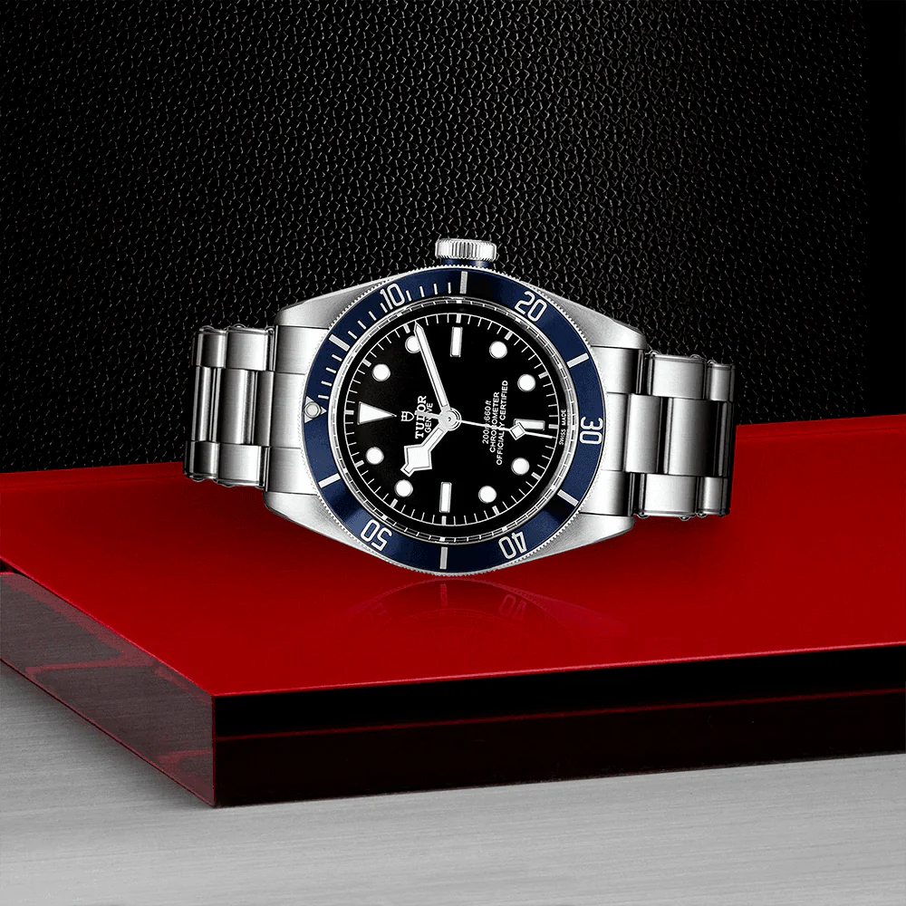 【7A Quality】TUDOR Black Bay 41mm Black Dial & Blue Bezel Men's Automatic Bracelet Watch M79230B-0008