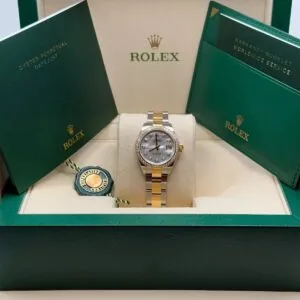 RLX Lady-Datejust 31mm 279383RBR Mother-of-Pearl Dial Yellow Rolesor Oyster Bracelet