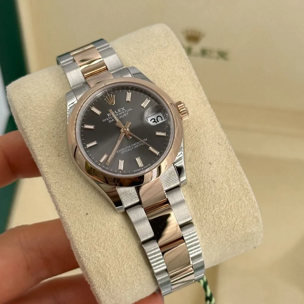 RLX Datejust m278241-0017/0018 Slate 31mm Dial Oyster Bracelet Watch