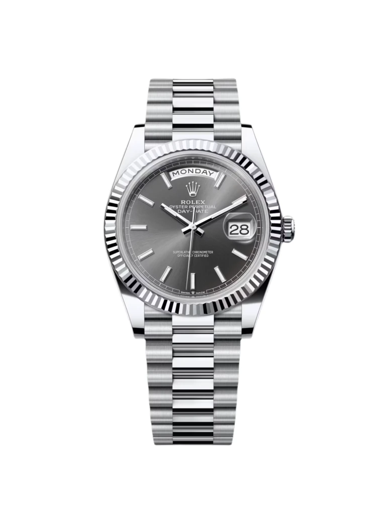 RLX Day-Date 40mm Slate Diamonds Dial 228236-0013