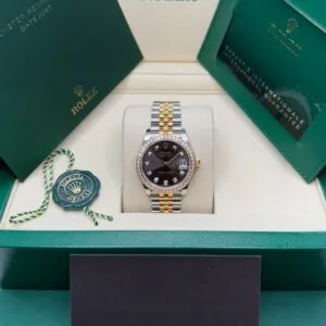 RLX Datejust m278383RBR-0021/0022 31mm Dark Grey Dial Oyster Bracelet