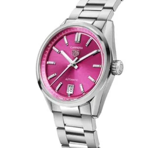 【7A Quality】TAG Heuer Carrera Date 36mm Unisex Watch Pink WBN2313.BA0001