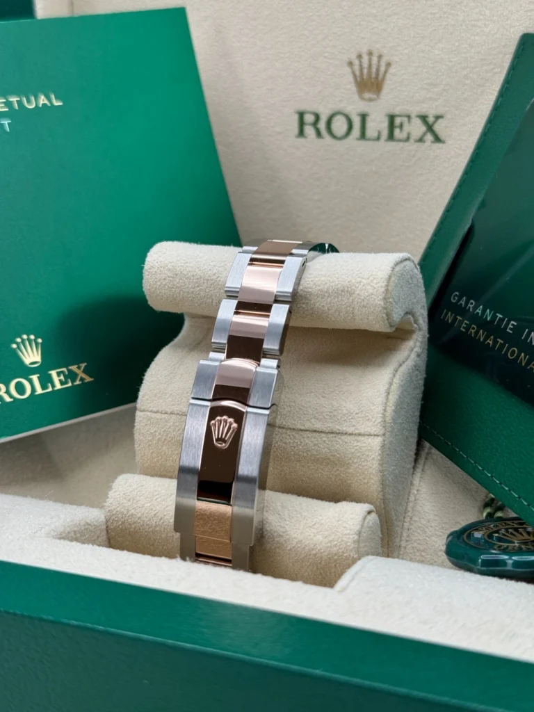 RLX Datejust m278271-0009/0010 Rose 31mm Dial Oyster Bracelet Watch