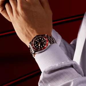 【7A Quality】TUDOR Black Bay 41mm Black Dial & Red Bezel Men's Bracelet Watch M7941A1A0RU-0001