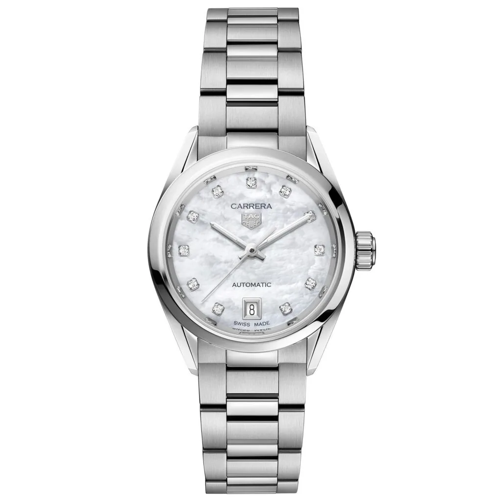【7A Quality】TAG Heuer Carrera Three-Hand 29mm Automatic Ladies Watch WBN2412.BA0621