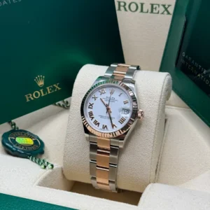 RLX Datejust m278271-0001/0002 White 31mm Dial Oyster Bracelet Watch
