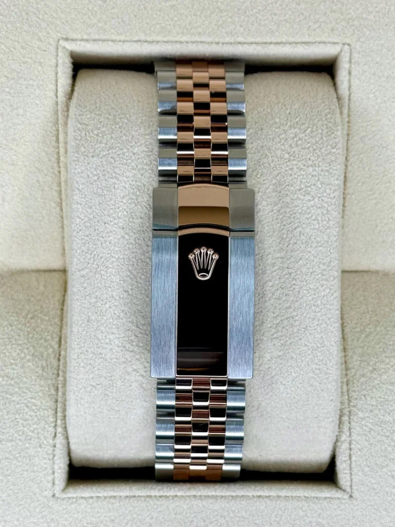 RLX Datejust 41mm 126331 Sundust Diamond Jubilee Steel and Everose Gold Watch
