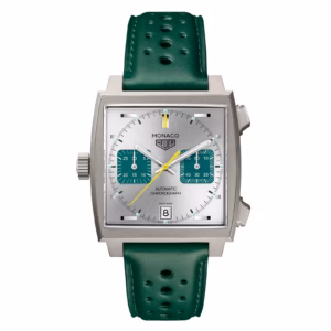 【7A Quality】TAG Heuer Monaco Chronograph Racing Green 39mm Mens Watch CAW218E.FC6565