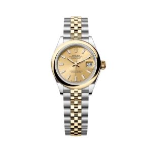 RLX Lady-Datejust 31mm 279163 Champagne Dial Oyster Bracelet