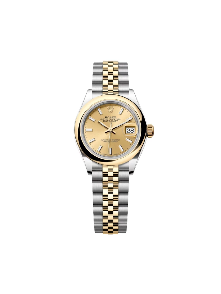 RLX Lady-Datejust 31mm 279163 Champagne Dial Oyster Bracelet