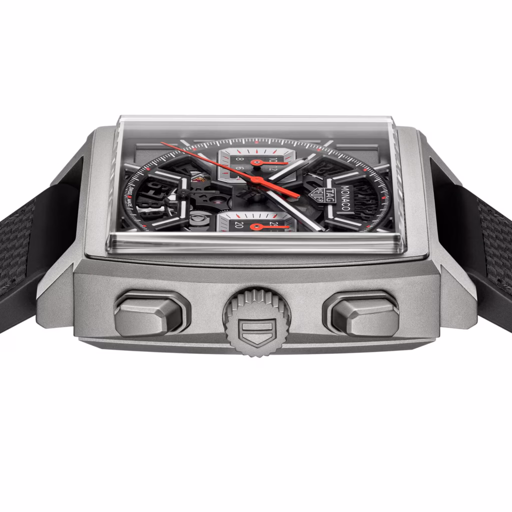 【7A Quality】TAG Heuer Monaco Chronograph 39mm Mens Watch Titanium Black CBL2183.FT6236
