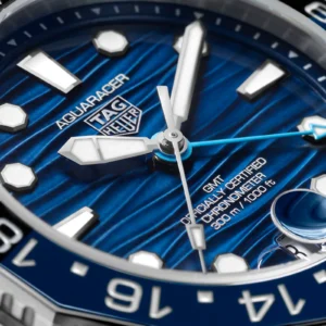 【7A Quality】TAG Heuer Aquaracer Professional 300 GMT 42mm Mens Watch Blue Rubber WBP5114.FT6259