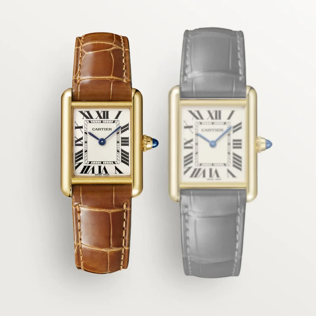Tank Louis Cartier Watch Small Model Yellow Gold W1529856 - United Luxury