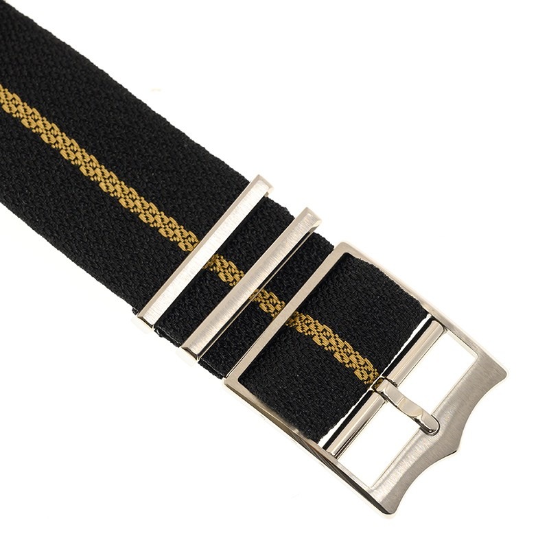 【7A Quality】TUDOR Black Bay GMT S&G Steel and 18ct Yellow Gold 41mm Fabric Strap Watch M79833MN-0004