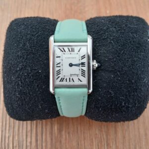 Cartier Tank Must Watch Small Model Green WSTA0061 - United Luxury