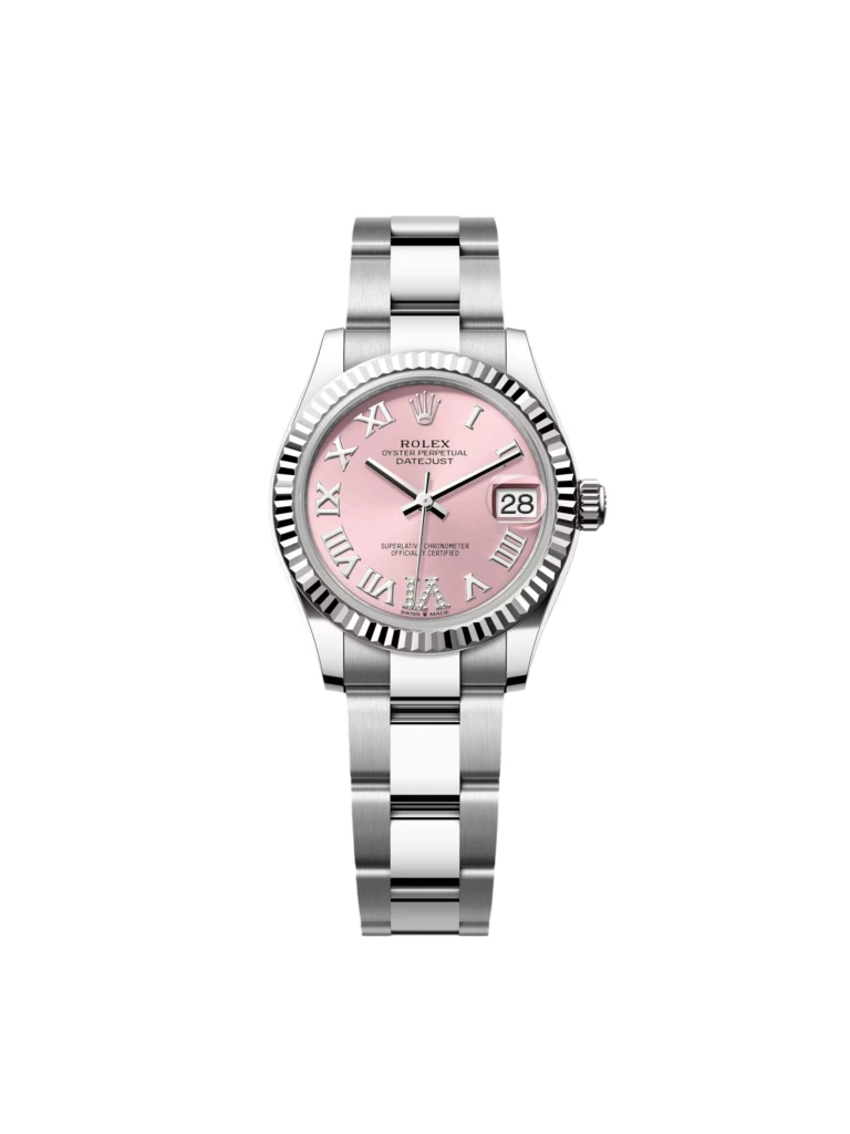 RLX Datejust m278274-0023/0024 Pink 31mm Dial Oyster Watch