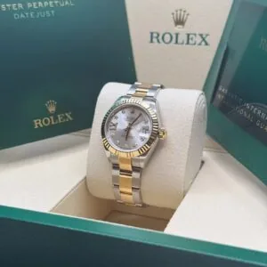 RLX Lady-Datejust 31mm 279173 Silver Diamond Dial Oyster Bracelet