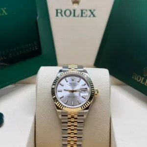 RLX Lady-Datejust 31mm 279173 Silver Index Dial Oyster Bracelet