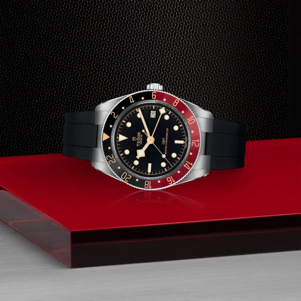 【7A Quality】TUDOR Black Bay 58 GMT 39mm Black/Red Bezel Automatic Strap Watch M7939G1A0NRU-0002