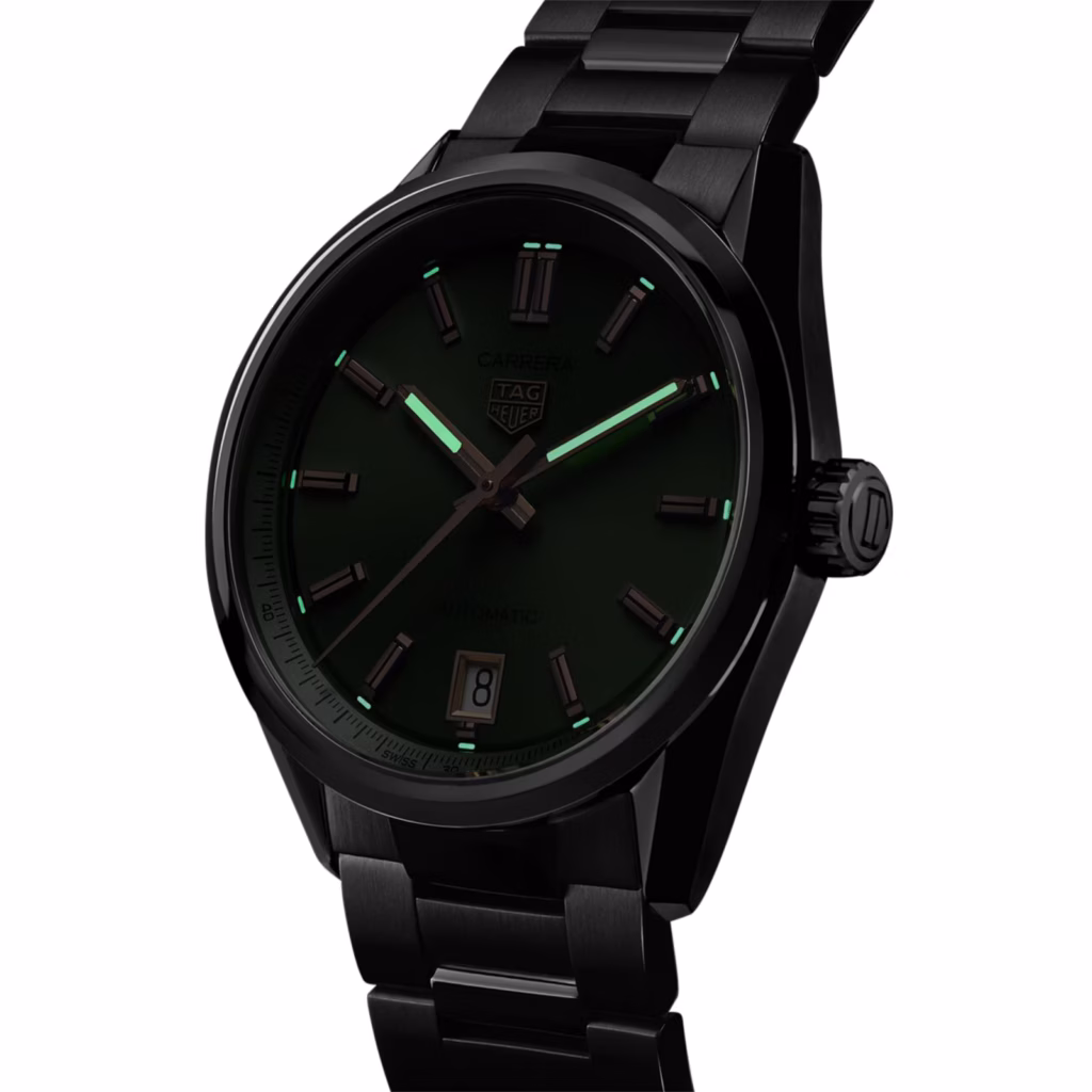 【7A Quality】TAG Heuer Carrera Date 36mm Unisex Watch Green WBN2312.BA0001